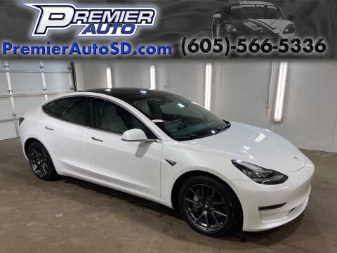 2019 Tesla Model 3 for sale at Premier Auto in Sioux Falls SD