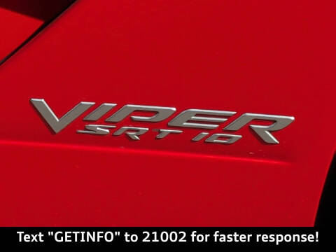 2009 Dodge Viper SRT 10