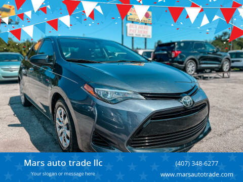 2018 Toyota Corolla for sale at Mars Auto Trade LLC in Orlando FL