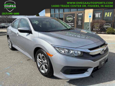 2017 Honda Civic for sale at Omega Autosports of Fishers in Fishers IN