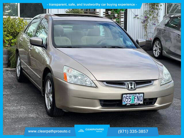2004 Honda Accord for sale at CLEARPATHPRO AUTO in Milwaukie OR