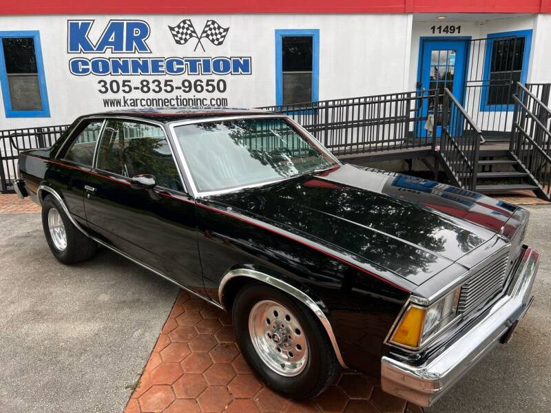 1981 Chevrolet Malibu for sale at Kar Connection in Miami FL