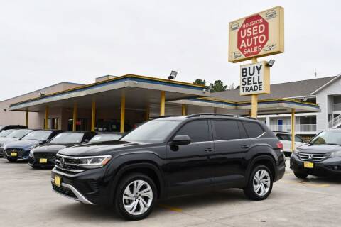 2021 Volkswagen Atlas for sale at Houston Used Auto Sales in Houston TX