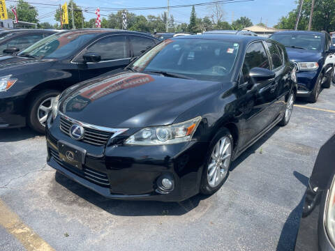 2012 Lexus CT 200h for sale at America Auto Wholesale Inc in Miami FL