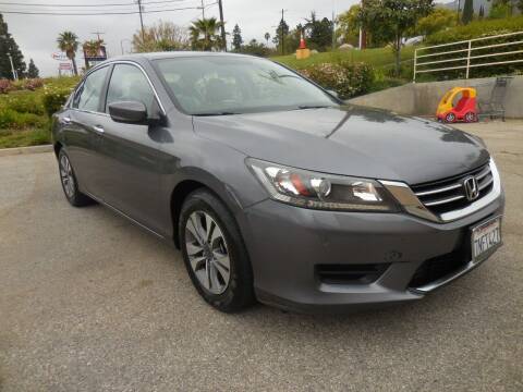 2015 Honda Accord for sale at ARAX AUTO SALES in Tujunga CA