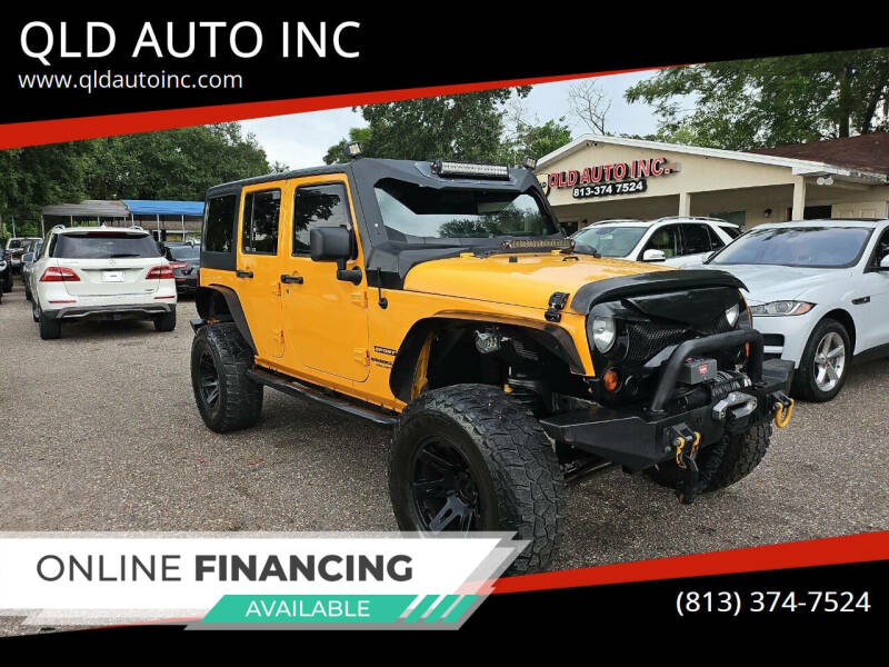 2012 Jeep Wrangler Unlimited for sale at QLD AUTO INC in Tampa FL