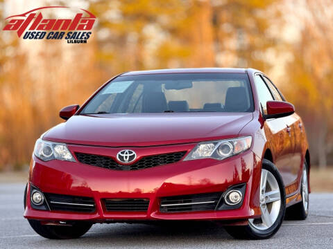 2012 Toyota Camry for sale at Atlanta Used Car Sales in Lilburn GA