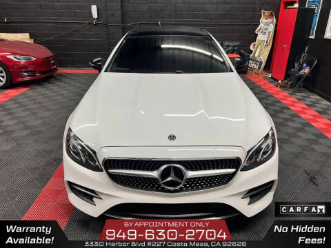 2018 Mercedes-Benz E-Class E 400 4MATIC