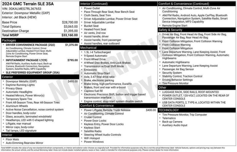 2024 GMC Terrain SLE