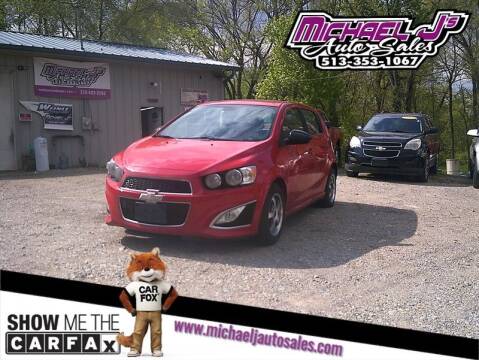 2013 Chevrolet Sonic for sale at MICHAEL J'S AUTO SALES in Cleves OH