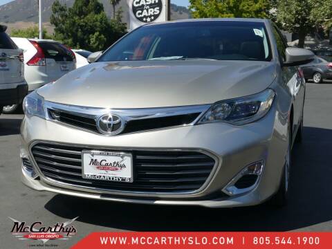 2013 Toyota Avalon for sale at McCarthy Wholesale in San Luis Obispo CA