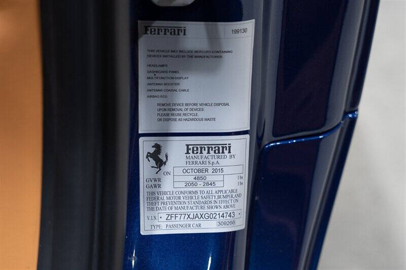 2016 Ferrari California T