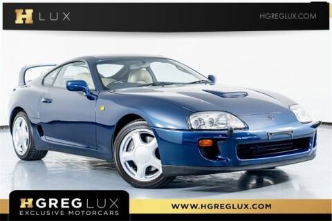 1995 Toyota Supra for sale at HGREG LUX EXCLUSIVE MOTORCARS in Pompano Beach FL