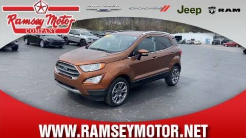 2020 Ford EcoSport for sale at RAMSEY MOTOR CO in Harrison AR