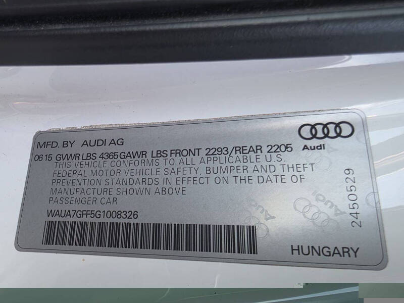 2016 Audi A3 1.8T Premium
