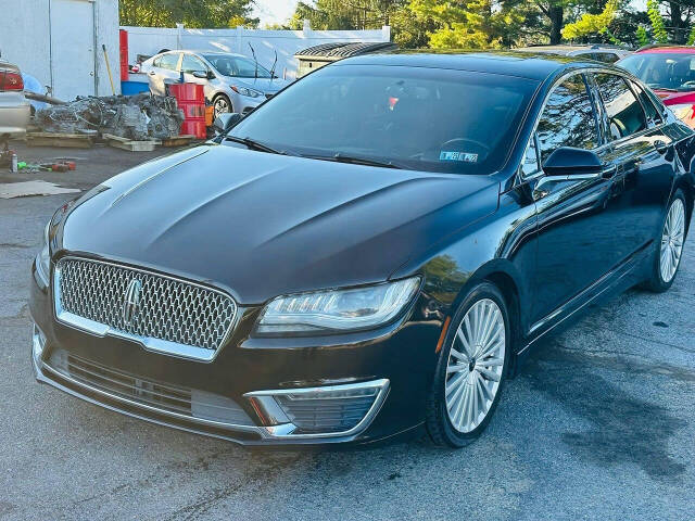 2017 Lincoln MKZ for sale at Sams Auto Repair & Sales LLC in Harrisburg, PA