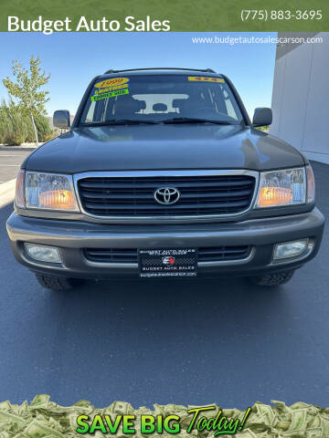 1999 Toyota Land Cruiser for sale at Budget Auto Sales in Carson City NV