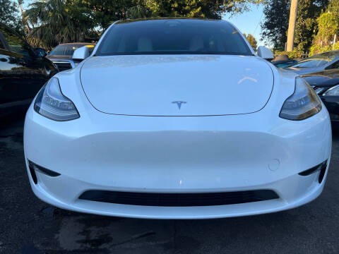 2021 Tesla Model Y for sale at Plus Auto Sales in West Park FL