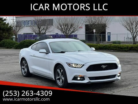 2015 Ford Mustang for sale at ICAR MOTORS LLC in Auburn WA