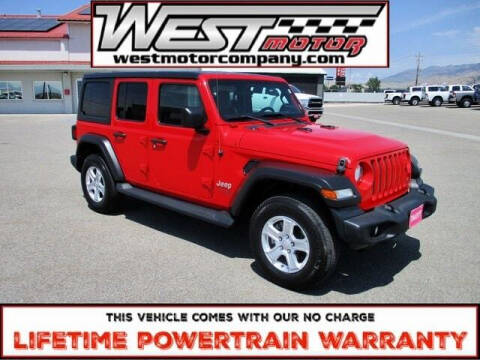 2020 Jeep Wrangler Unlimited for sale at West Motor Company in Hyde Park UT