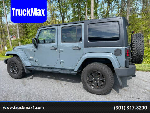 2014 Jeep Wrangler Unlimited for sale at TruckMax in Laurel MD