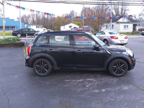 2012 MINI Cooper Countryman for sale at R V Used Cars LLC in Georgetown OH