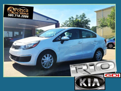 2016 Kia Rio for sale at Ponca Auto World in Ponca City OK