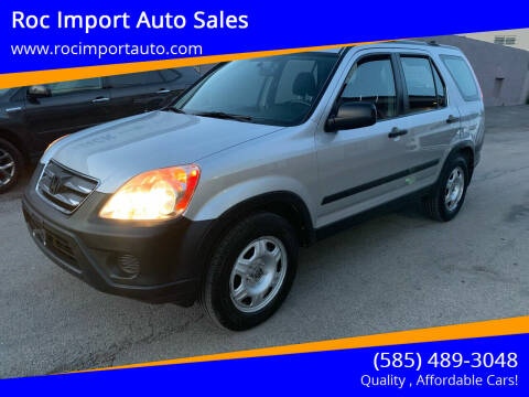 2006 Honda CR-V for sale at Roc Import Auto Sales in Rochester NY