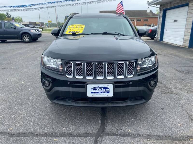2014 Jeep Compass for sale at Tonys Auto Sales Inc in Wheatfield IN