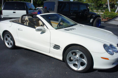 2003 Mercedes-Benz SL-Class for sale at Dream Machines USA in Lantana FL