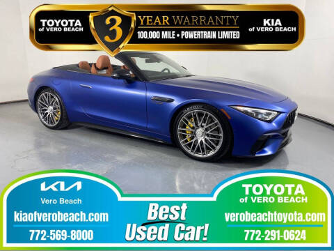 2022 Mercedes-Benz SL-Class for sale at PHIL SMITH AUTOMOTIVE GROUP - Toyota Kia of Vero Beach in Vero Beach FL