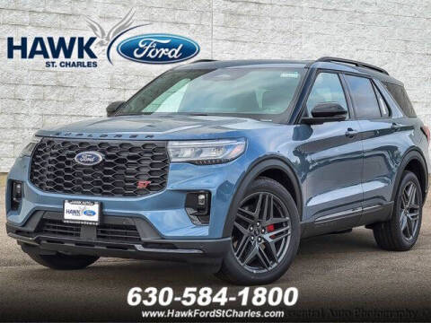 2025 Ford Explorer for sale at Hawk Ford of St. Charles in Saint Charles IL