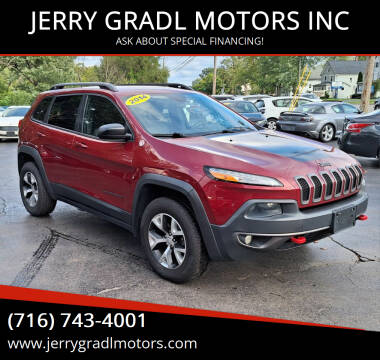 2014 Jeep Cherokee for sale at JERRY GRADL MOTORS INC in North Tonawanda NY