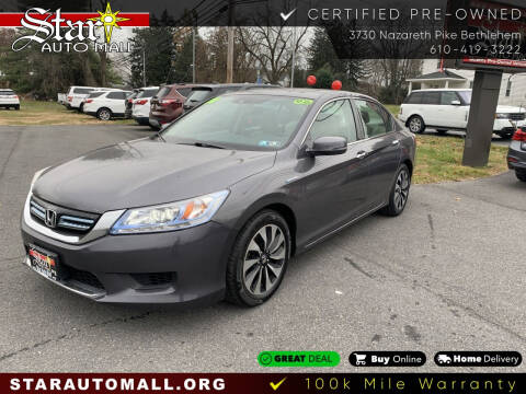 2014 Honda Accord Hybrid for sale at Star Auto Mall in Bethlehem PA