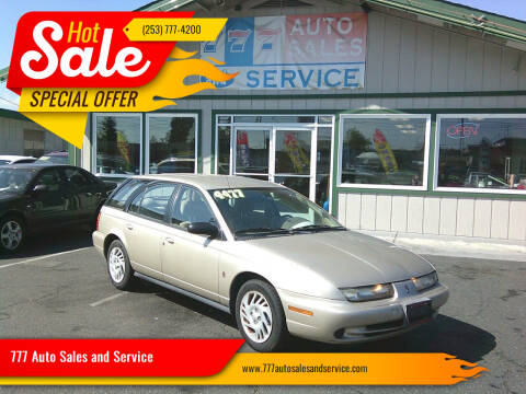 1998 Saturn S-Series for sale at 777 Auto Sales and Service in Tacoma WA