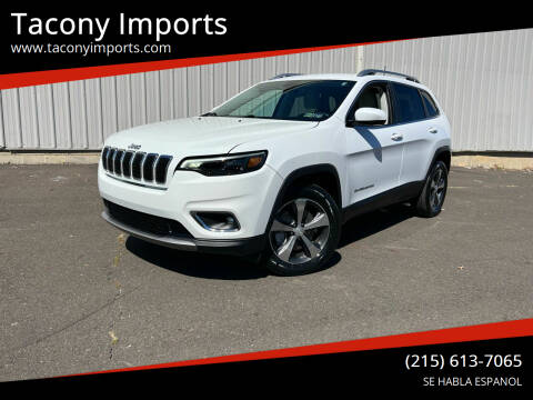 2019 Jeep Cherokee for sale at Tacony Imports in Philadelphia PA