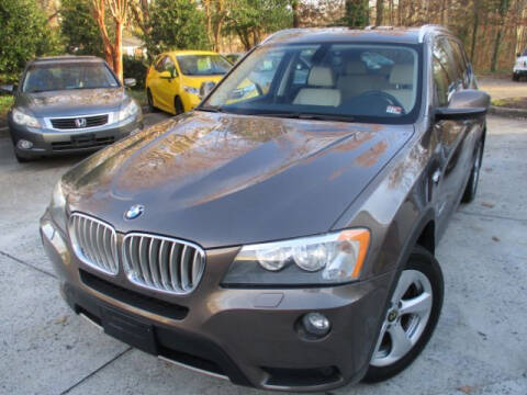 2011 BMW X3 for sale at Elite Auto Wholesale in Midlothian VA