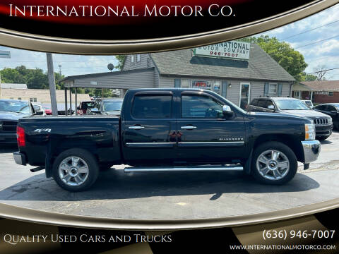 2013 Chevrolet Silverado 1500 for sale at International Motor Co. in Saint Charles MO