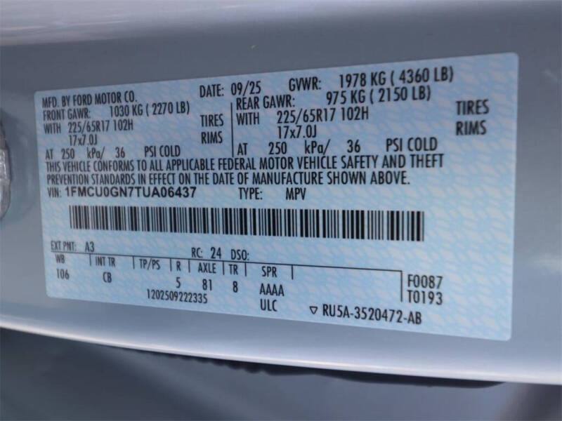 2026 Ford Escape Active