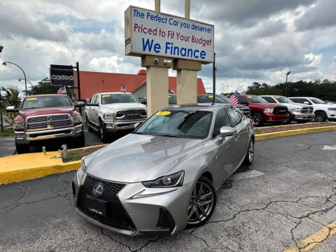 2017 Lexus IS 200t for sale at American Financial Cars in Orlando FL