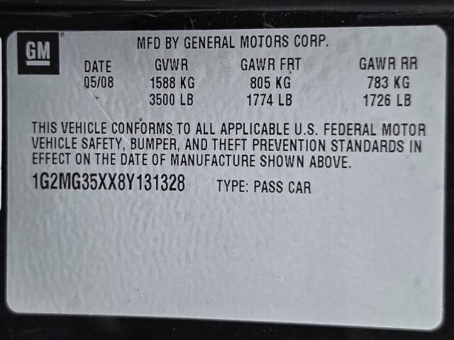 2008 Pontiac Solstice GXP