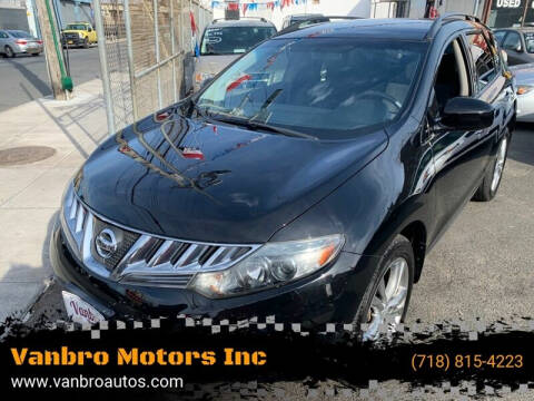 2009 Nissan Murano for sale at Vanbro Motors Inc in Staten Island NY