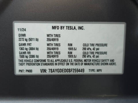 2025 Tesla Model Y Long Range