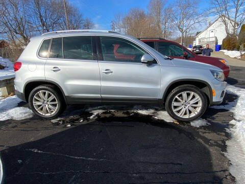 2012 Volkswagen Tiguan for sale at ATLAS AUTO SALES, INC. in West Greenwich RI
