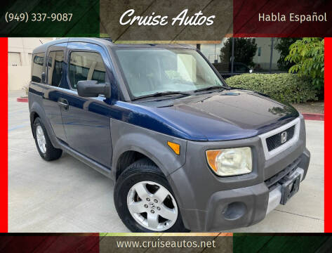 2003 Honda Element for sale at Cruise Autos in Corona CA