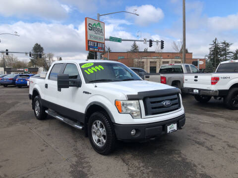 2010 Ford F-150 for sale at SIERRA AUTO LLC in Salem OR