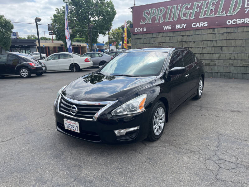 2015 Nissan Altima for sale at SPRINGFIELD BROTHERS LLC in Fullerton CA