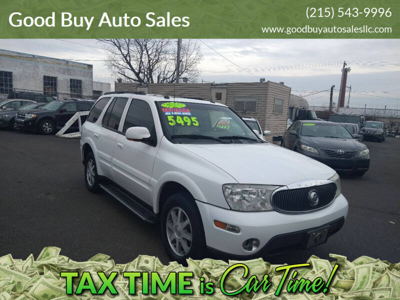 2005 Buick Rainier for sale at Good Buy Auto Sales in Philadelphia PA