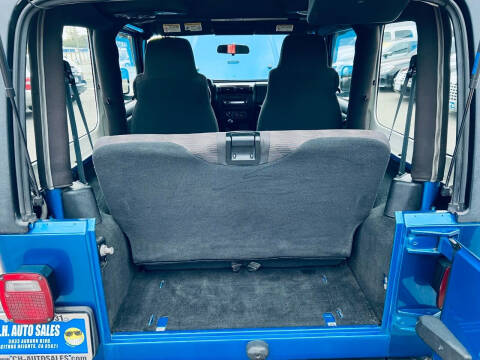 2003 Jeep Wrangler X