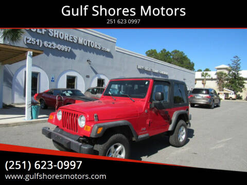 2005 Jeep Wrangler for sale at Gulf Shores Motors in Gulf Shores AL